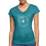 Be a Friend - Women's T-Shirt - heather turquoise