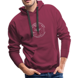 Be a Friend | Men’s Premium Hoodie - burgundy